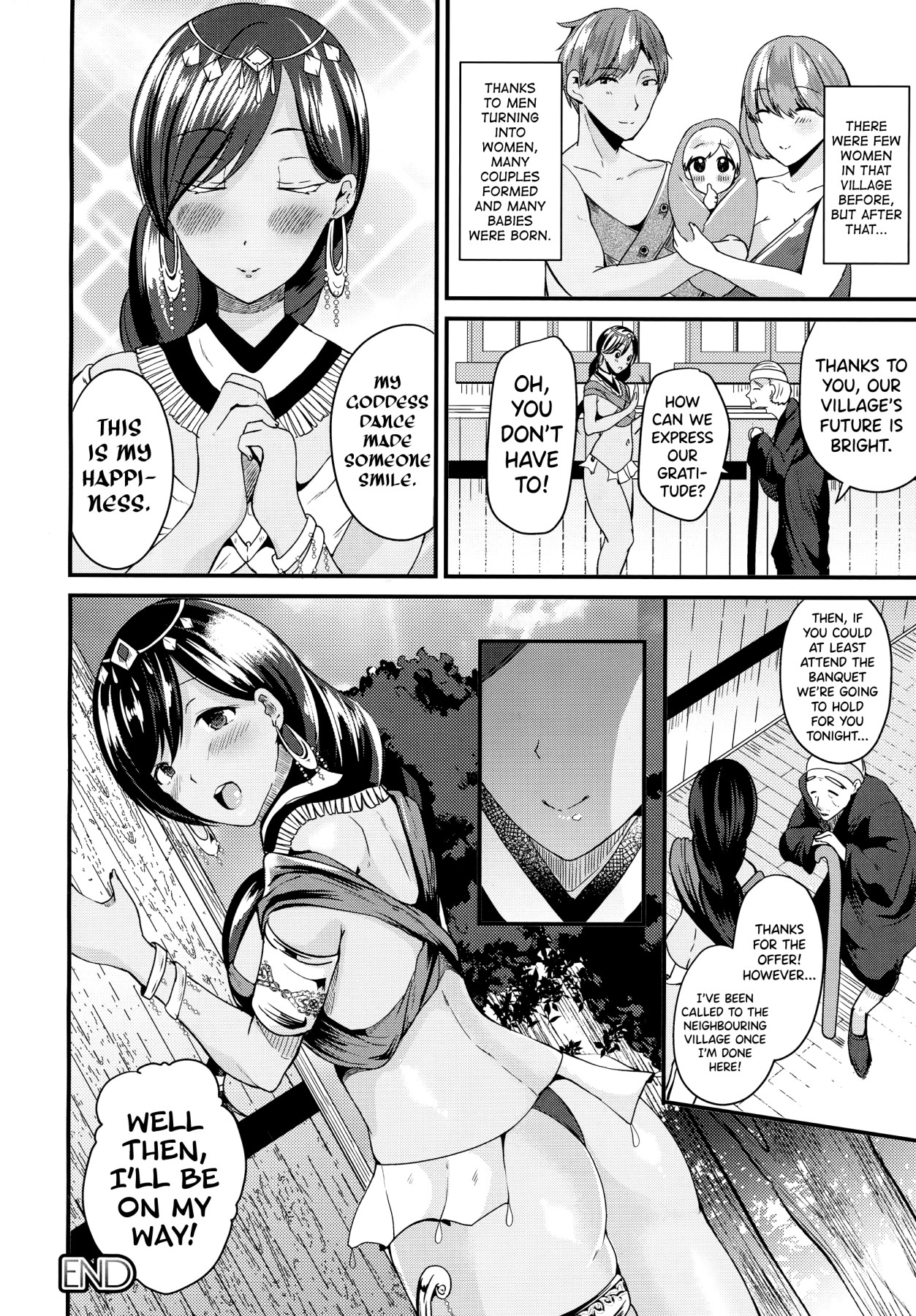 Hentai Manga Comic-Turning into a Girl and Becoming a Dancer-Read-26